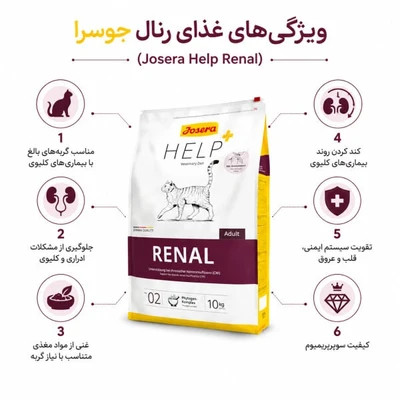 غذا خشک جوسرا رنال گربه